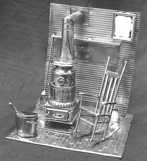 Sculpture Grandma's Rocking Chair