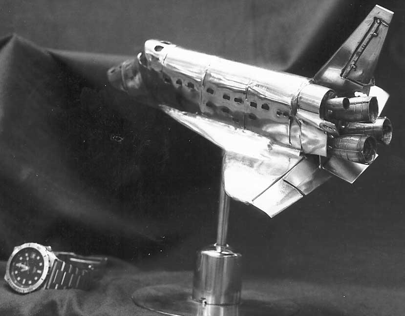 Space Shuttle Sculpture