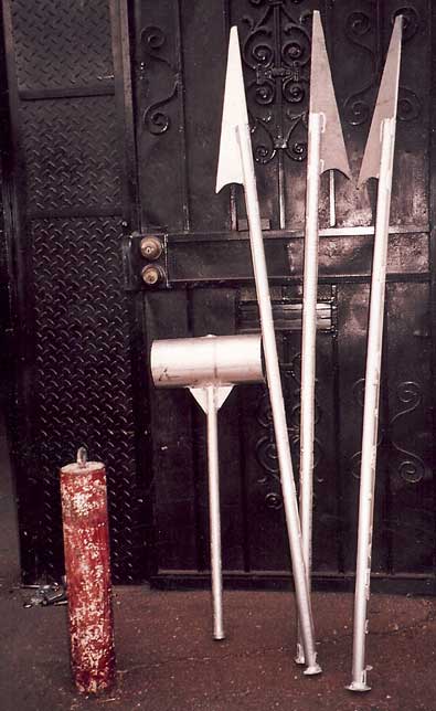 Steel Fabrications for Waterworld Fight Scene